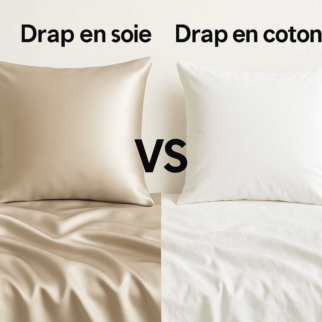 Drap en soie ou coton : lequel choisir pour un sommeil vraiment réparateur ? Image