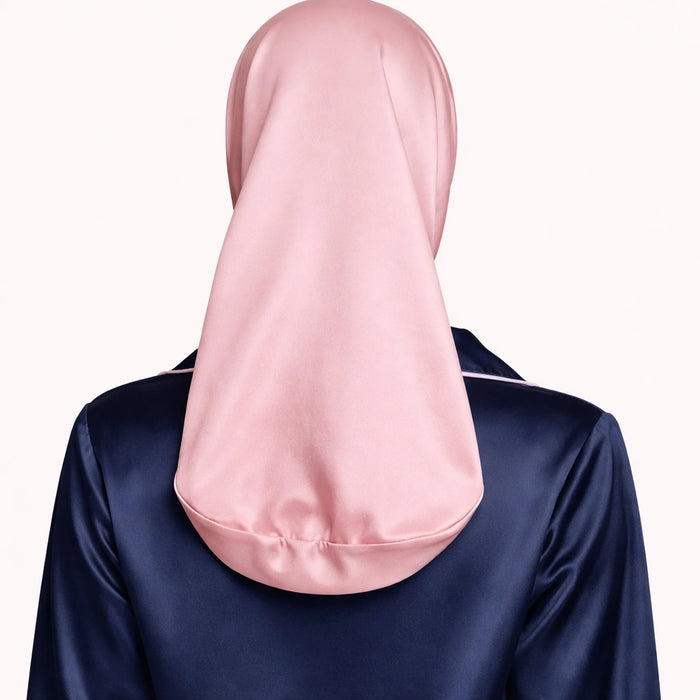 Silk sleep cap for long hair