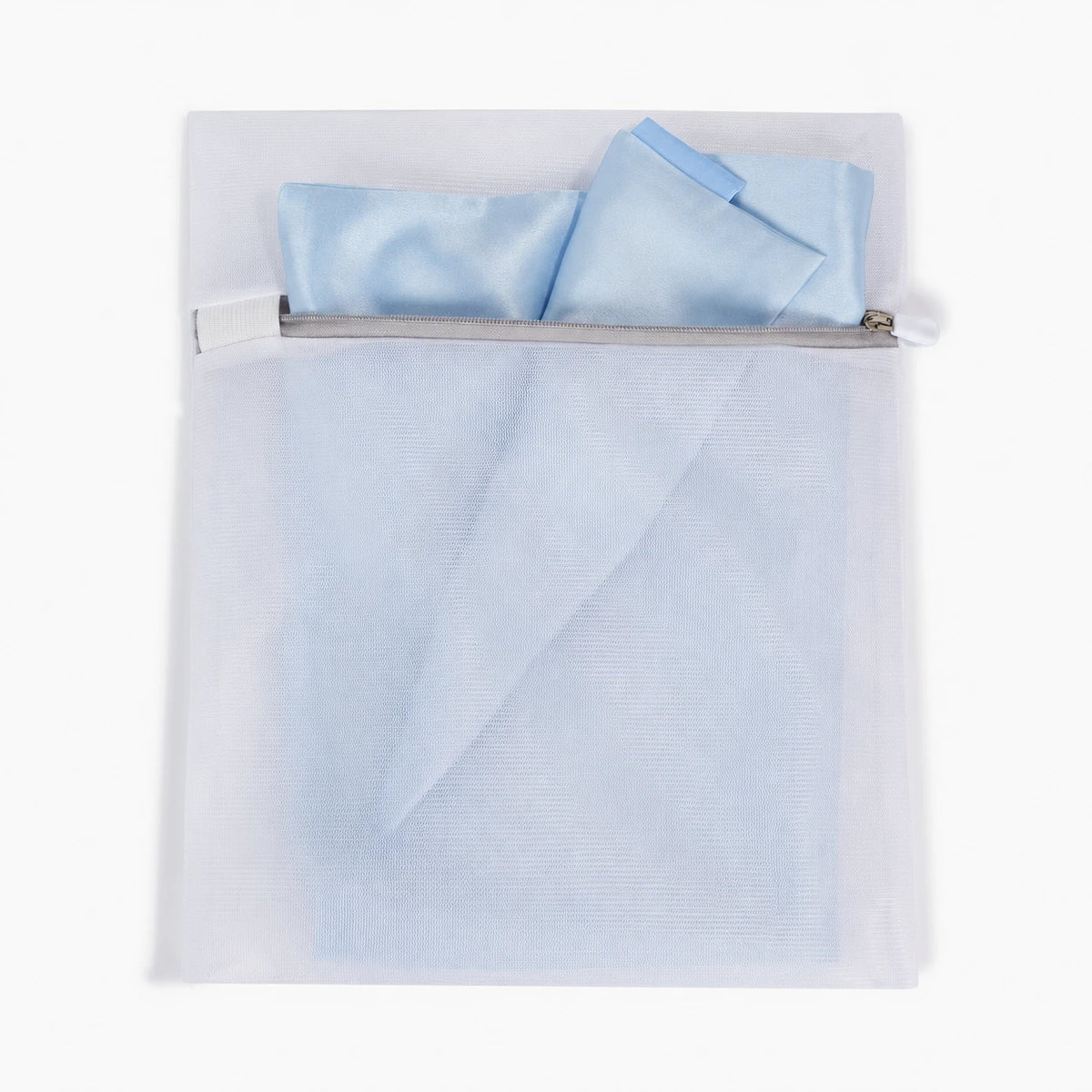 Filet de lavage zippé pour linge en soie